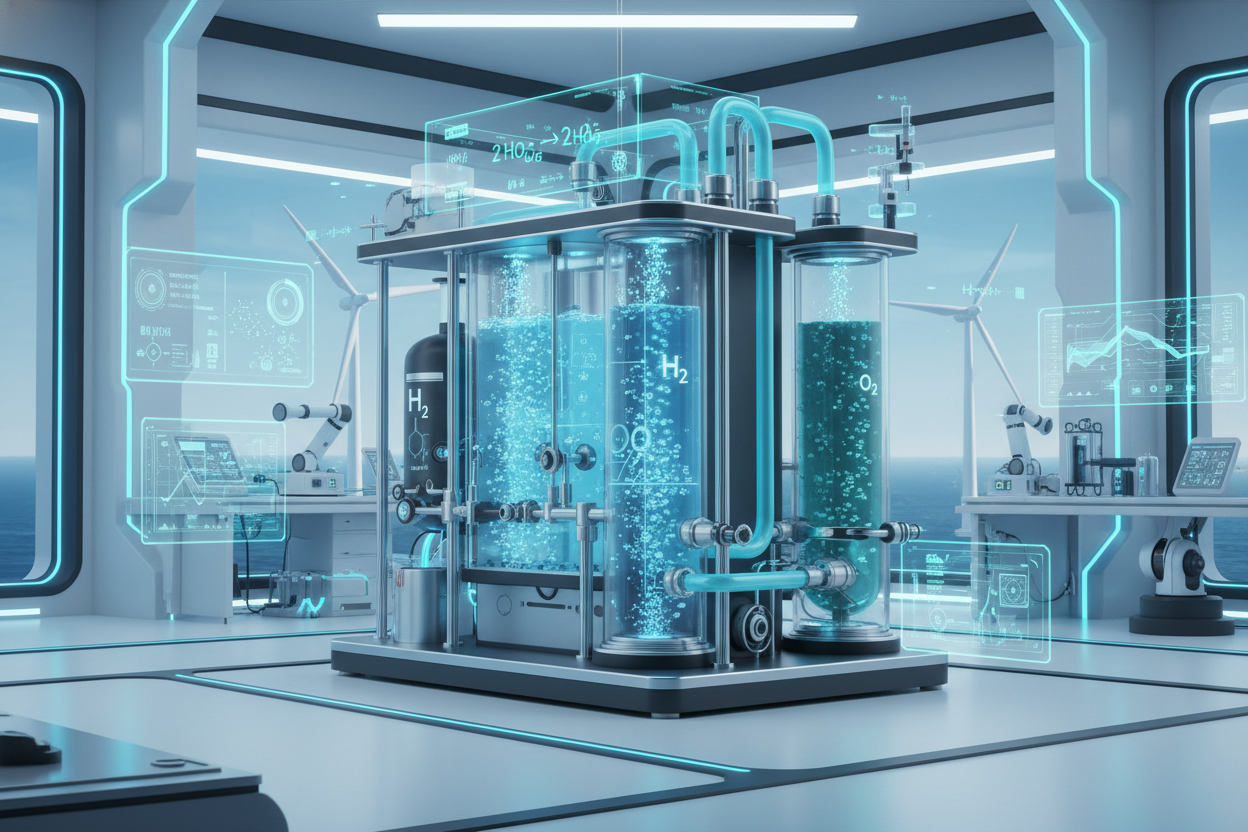 Hydrogen & Seawater Mining technology